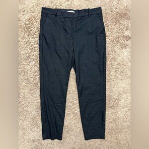 H&M Gray/Black Plaid Ankle Pants